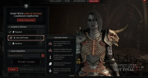 Diablo 4 SSF Mode 2026 : guide du solo hardcore très attendu