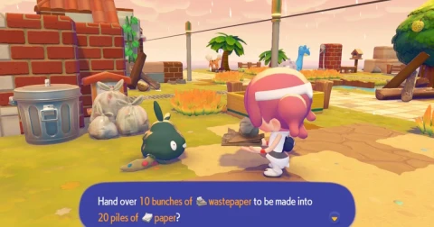 كيف تحصل على الورق في Pokemon Pokopia (2026) بسرعة: دليل كامل