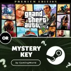 Grand Theft Auto V Premium Online Edition Rockstar or Mystery Steam CD Key by GamingWorld