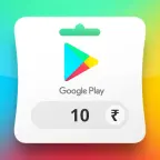 Google Play INR 10 Gift Card IN
