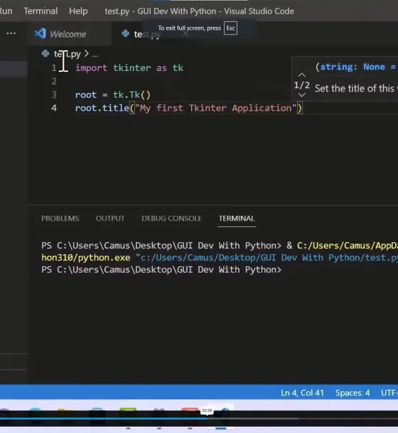Python GUI Development with Tkinter: Build Pro Desktop…