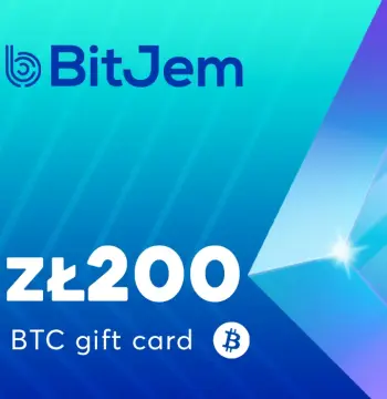 BitJem Crypto Gift Card (BTC) zł200