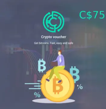 Crypto Voucher Bitcoin (BTC) 75 CAD Key Global