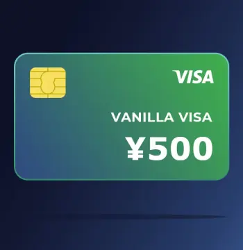 Vanilla VISA ¥500 JP