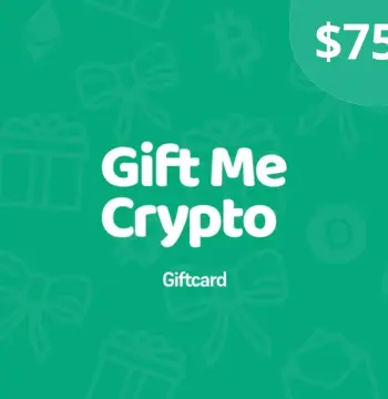 Gift Me Crypto $75 Gift Card