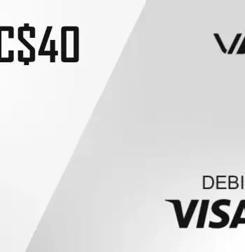 Virtual Visa CAD 40 Gift Card CA