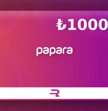 Rewarble Papara TRY 1000 Gift Card