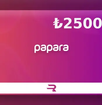Rewarble Papara TRY 2500 Gift Card