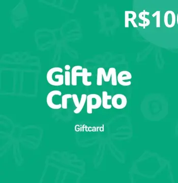 Gift Me Crypto R$100 Gift Card Global
