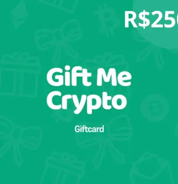 Gift Me Crypto R$250 Gift Card Global
