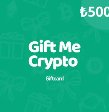 Gift Me Crypto ₺500 Gift Card Global