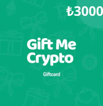 Gift Me Crypto ₺3000 Gift Card Global