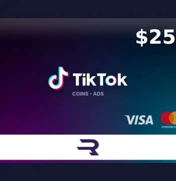 Rewarble TikTok USD 25 Gift Card