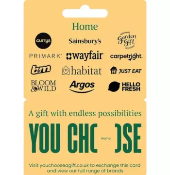YouChoose HOME £10 Gift Card UK