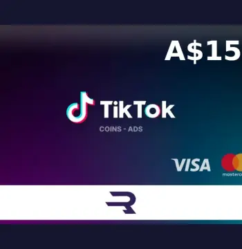 Rewarble TikTok AUD 15 Gift Card