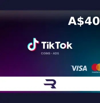 Rewarble TikTok AUD 40 Gift Card