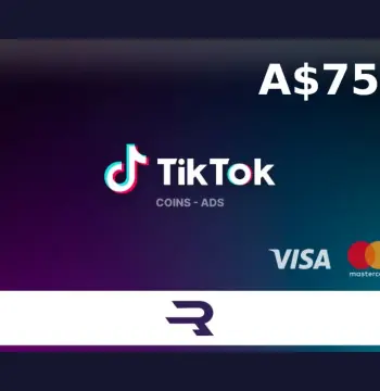 Rewarble TikTok AUD 75 Gift Card