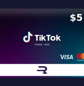 Rewarble TikTok USD 5 Gift Card