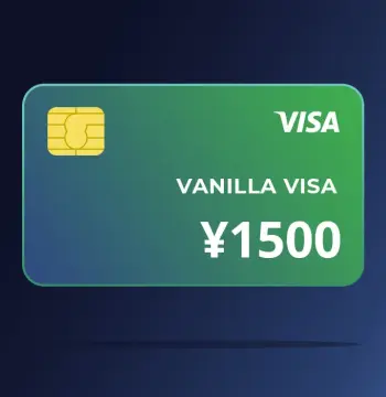 Vanilla VISA JPY 1500 JP