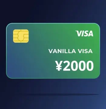 Vanilla VISA JPY 2000 JP