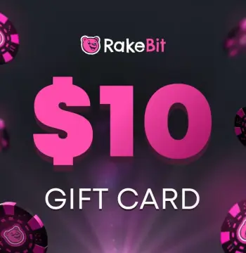 RakeBit $10 Gift Card
