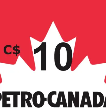 Petro-Canada CAD 10 Gift Card CA