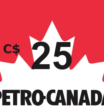 Petro-Canada CAD 25 Gift Card CA
