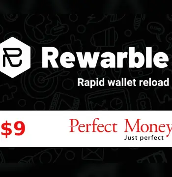Rewarble Perfect Money $9 Gift Card