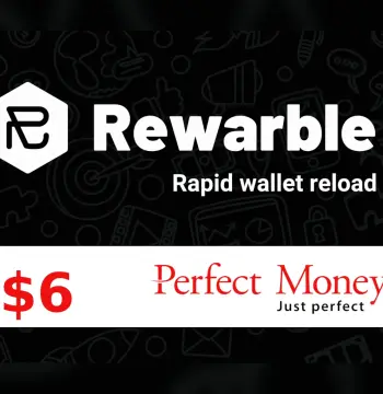 Rewarble Perfect Money $6 Gift Card