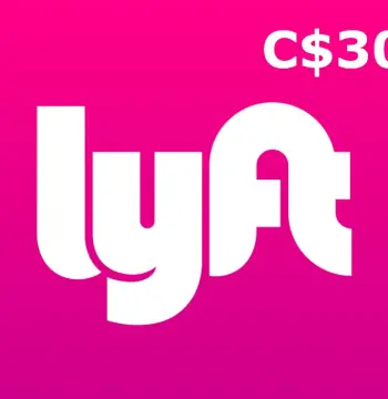 LYFT C$30 Gift Card CA