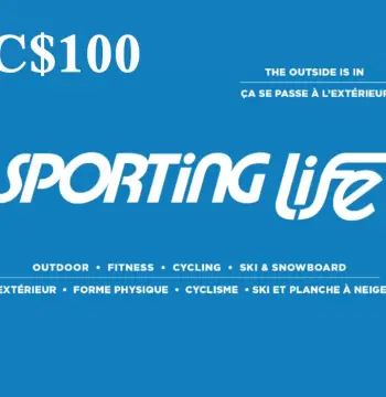Sporting Life CAD 100 Gift Card CA