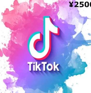 TikTok JPY 2500 Gift Card JP