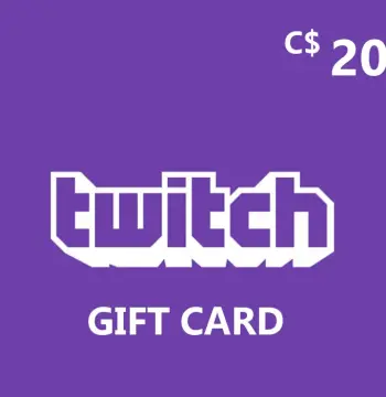 Twitch CAD 20 Gift Card CA