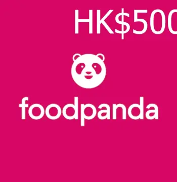Food Panda HKD 500 Gift Card HK