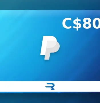 Rewarble PayPal C$80 Gift Card