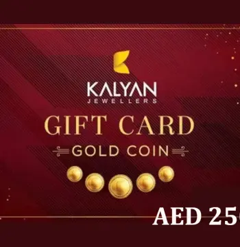 Kalyan Jewellers Gold Coin AED 250 Gift Card AE