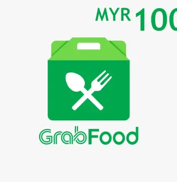 Grab Food MYR 100 Gift Card MY