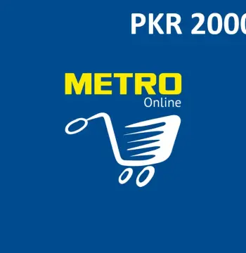 Metro Online PKR 2000 Gift Card PK