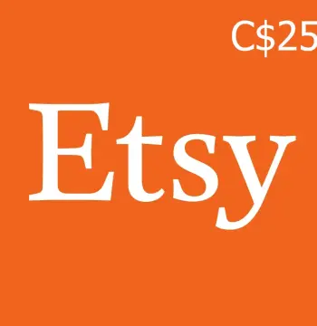 ETSY CAD 25 Gift Card CA