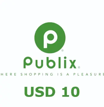Publix USD 10 Gift Card US