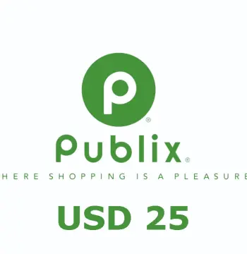 Publix USD 25 Gift Card US