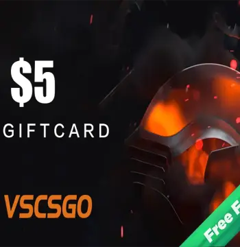 Vscsgo USD 5 Gift Card