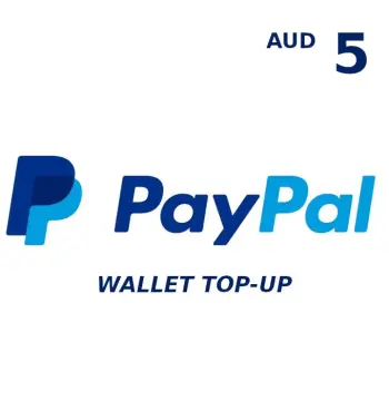 PayPal Wallet AUD 5 Top Up