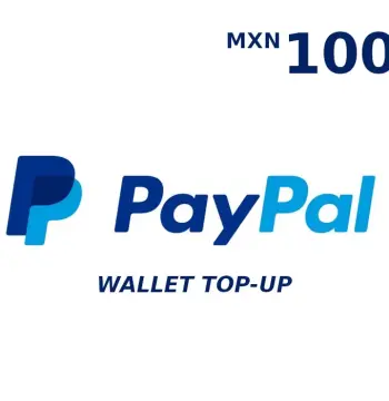 PayPal Wallet MXN 100 Top Up