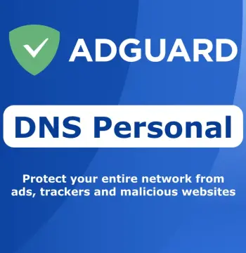 AdGuard DNS Personal Key (1 Month / 20 Devices)