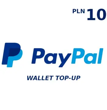 PayPal Wallet PLN 10 Top Up