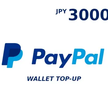 PayPal Wallet JPY 3000 Top Up