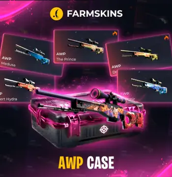 AWP CS 2 Skin Key – 1 of 46 Possible Skins (Farmskins.com | Global)