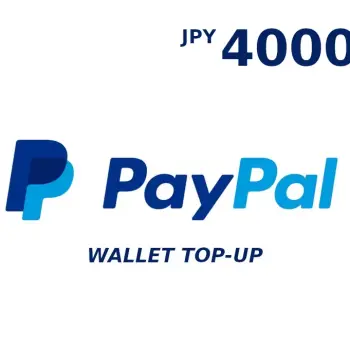 PayPal Wallet JPY 4000 Top Up