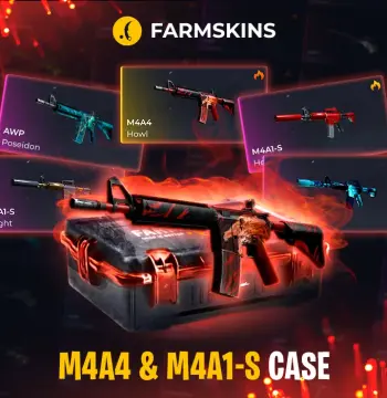 M4A4 / M4A1‑S CS 2 Skin Key – 1 of 63 Possible Skins (Farmskins.com | Global)